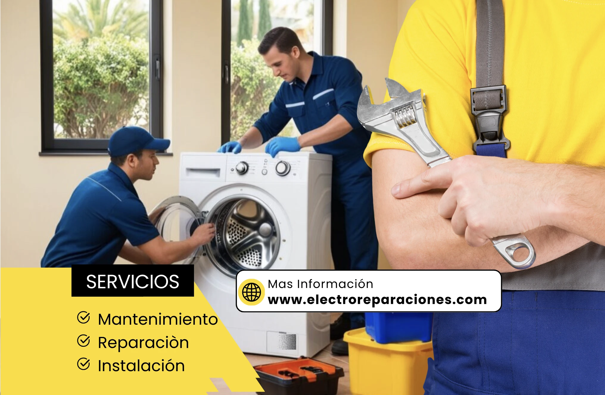 mantenimiento lavadoras a domicilio